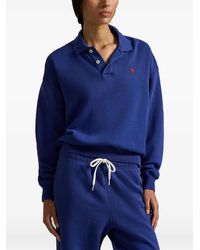 Polo Ralph Lauren - Logo-Embroidered Polo Top - Lyst