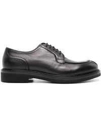 SCAROSSO - Mario Leather Derby Shoes - Lyst
