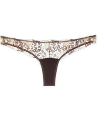 IHUOMA - Divine Feminine Embroidery Briefs - Lyst