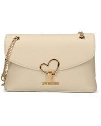Love Moschino - Heart-Detail Shoulder Bag - Lyst