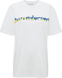 JW Anderson - Jw Anderson X Run Hany T-shirt - Lyst