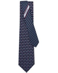 Ferragamo - Circus Print Silk Tie - Lyst