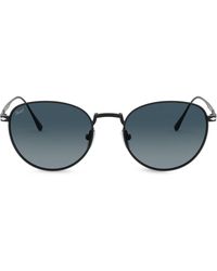 Persol - Sonnenbrille mit rundem Gestell - Lyst