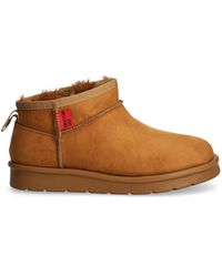 Love Moschino - Logo-Patch Boots - Lyst