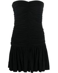 DSquared² - Strapless Ruched Dress - Lyst