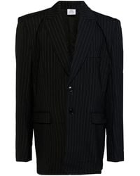 Vetements - Blazer A Righe - Lyst