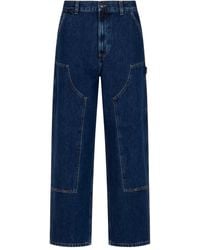 Carhartt - Jeans Con Tasche Applicate - Lyst