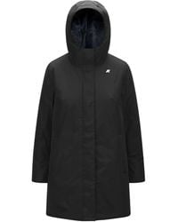 K-Way - Plumífero con capucha - Lyst