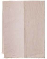 N.Peal Cashmere - Panelled Cashmere Scarf - Lyst