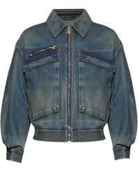 Versace - Denim Jackets - Lyst
