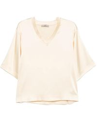 Carla G - V-Neck Blouse - Lyst