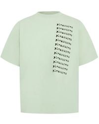Pleasures - Logo-Print Slip-Pocket T-Shirt - Lyst