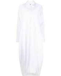Jil Sander - baggy-fit Shirt Maxi Dress - Lyst