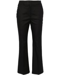Peserico - Mid-Rise Tailored Trousers - Lyst