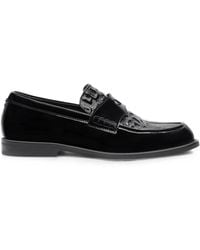 Gcds - Wirdo Monogram-Embossed Loafers - Lyst