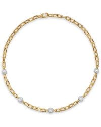 David Yurman - Collar DY Madison- de 6 mm en oro amarillo de 18 ct con diamantes y cuentas - Lyst