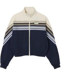 Lacoste - Logo-patch sweatshirt - Lyst