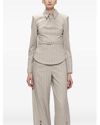 Nissa - Tie-Detail Tailored Top - Lyst