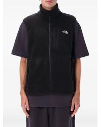 The North Face - Fleece Gilet Met Ritssluiting - Lyst