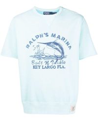 Polo Ralph Lauren - Camiseta con estampado gráfico - Lyst