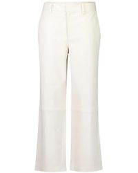 SPRWMN - Baggy Cropped Trousers - Lyst
