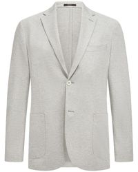 BOGGI - Blazer con motivo de espiga - Lyst