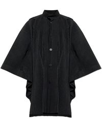 Homme Plissé Issey Miyake - Pleated Hooded Coat - Lyst