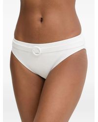 MICHAEL Michael Kors - Logo-Belted Bikini Bottom - Lyst