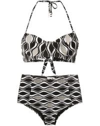 Amir Slama - High-Waisted Hardware-Detail Bikini Set - Lyst