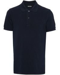 Tom Ford - Tennis Poloshirt Aus Baumwolle - Lyst