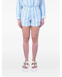 MC2 Saint Barth - Short Meave À Rayures - Lyst