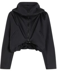 Sportmax - フーデッド シルクジャケット - Lyst