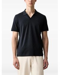 Joop! - Check-Pattern V-Neck T-Shirt - Lyst