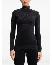 X Bionic - Logo-Print High-Neck Top - Lyst