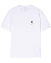 Arte' - Teo Small Heart Cotton T-shirt - Lyst