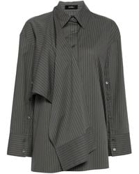 Goen.J - Knotted-Detail Cotton Shirt - Lyst