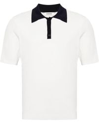 Sandro - Short-sleeve Knitted Polo Shirt - Lyst