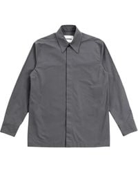 Jil Sander - Long-sleeve Cotton Shirt - Lyst