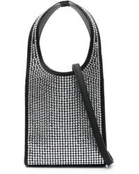 Coperni - Mini Swipe Crystal-embellished Tote Bag - Lyst