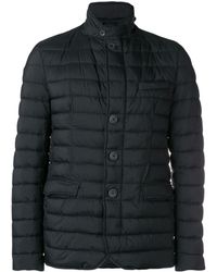 Herno - Buttoned Puffer Jacket - Lyst