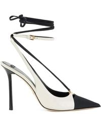 Elisabetta Franchi - Two-toned stiletto-heel pumps - Lyst