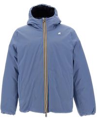K-Way - Jack Reversible Hooded Jacket - Lyst