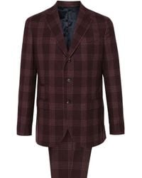 Eleventy - Completo Due Pezzi A Quadri - Lyst