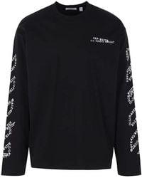 Off-White c/o Virgil Abloh - Long-Sleeve Graphic T-Shirt - Lyst