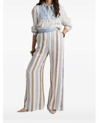 PHO® Firenze - Striped-Pattern Shirt - Lyst
