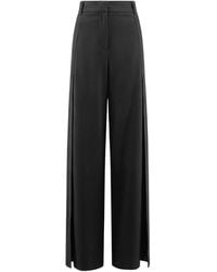 Semicouture - Laila Side-Slit Trousers - Lyst