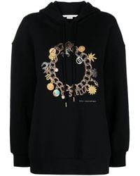 Stella McCartney - Hoodie Mit Logo-Print - Lyst