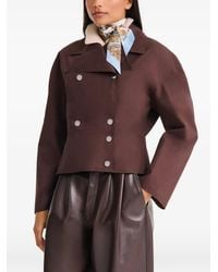 Longchamp - Frise Fleurie Scarf - Lyst