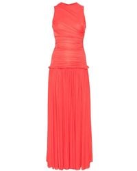 Siedres - Alina Ruched Maxi Dress - Lyst