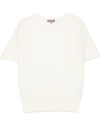 N.Peal Cashmere - T-Shirt En Dentelle Milly - Lyst